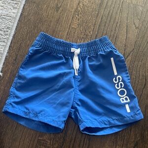 Boss Kids Royal Blue Shorts
